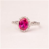 Anello Ultima Edizione Donna in Argento AAO1924-ROSSO